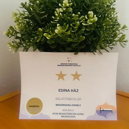 Casa vacanze Edina-ház *